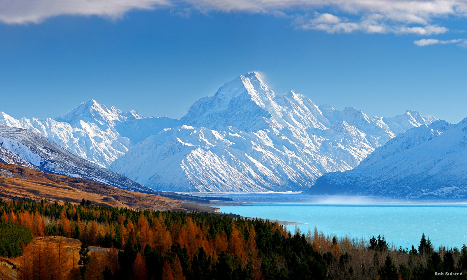 Aoraki / Mt Cook National Park (Südinsel). Photo Credit: Rob Suisted Aoraki / Mt Cook National Park (Südinsel). Photo Credit: Rob Suisted