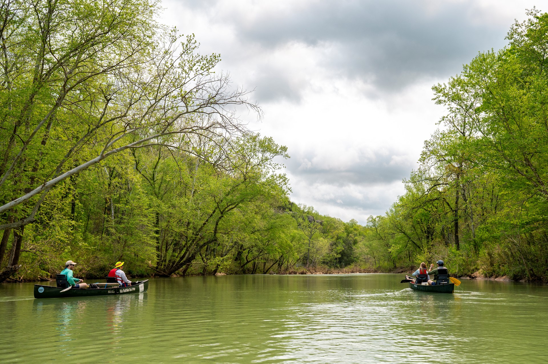 Paddeltour auf dem Buffalo National River. Foto: Arkansas Tourism Paddeltour auf dem Buffalo National River. Foto: Arkansas Tourism