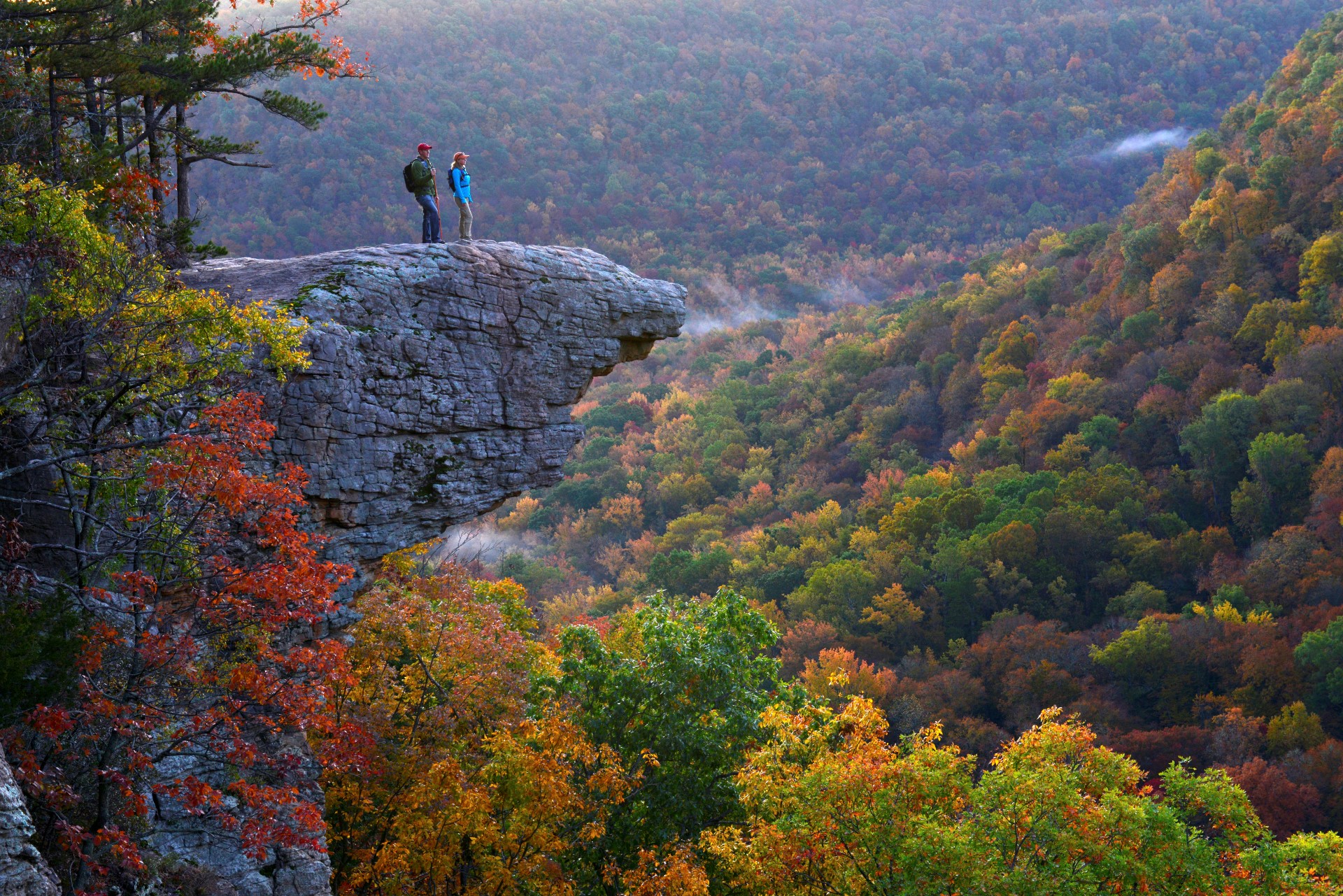 Spektakuläre Aussicht vom Whitaker Point. Foto: Arkansas Tourism Spektakuläre Aussicht vom Whitaker Point. Foto: Arkansas Tourism